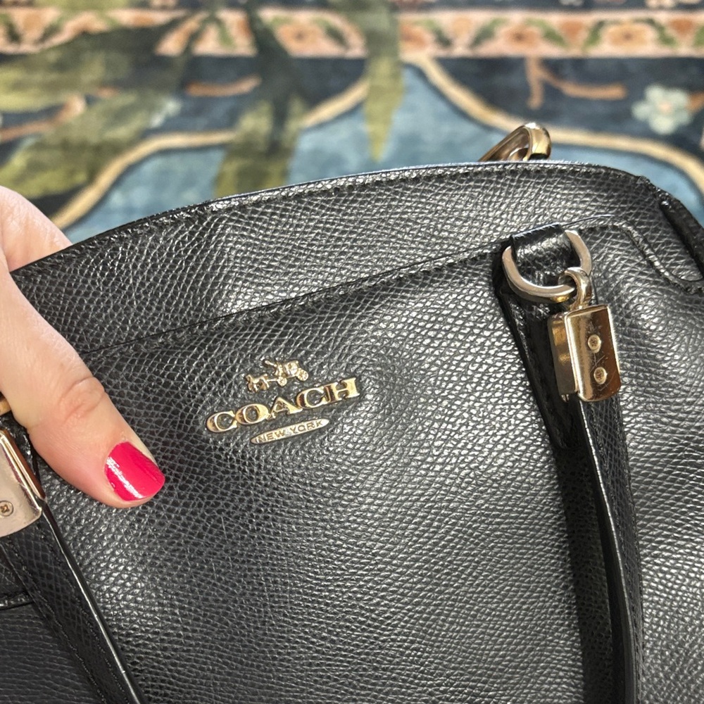 〰️ coach leather bag - Picture 6 of 7